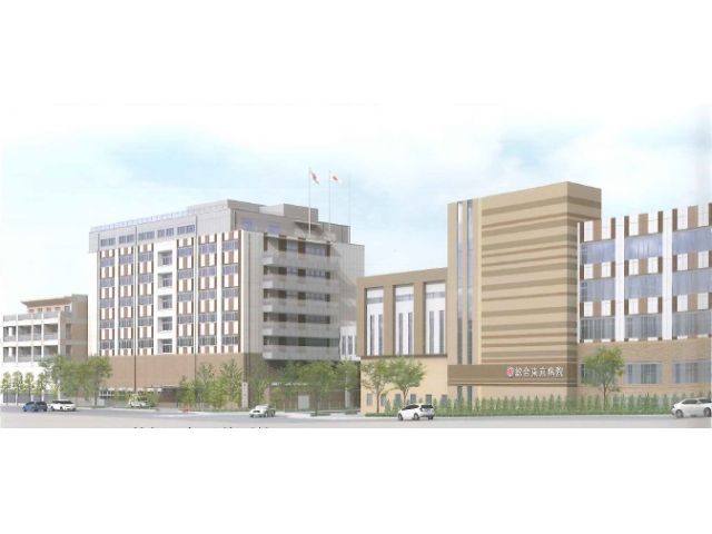 24時間救急対応の総合病院、脳疾患・心疾患を中心に高度医療の提供